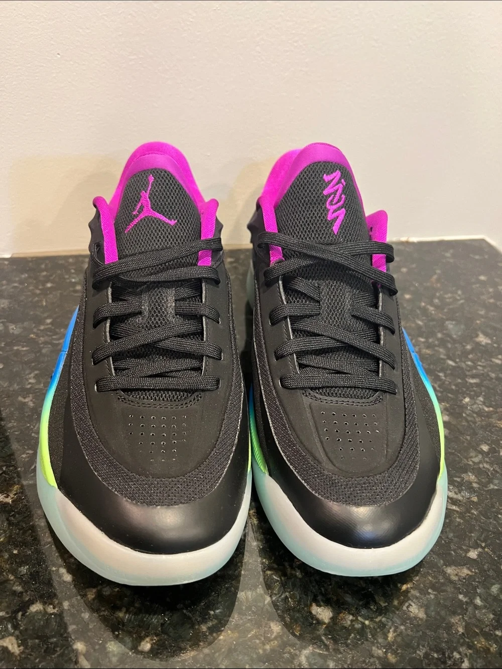 Jordan Zion 4 Noah Men’s 10.5 Photo Blue/ Volt-Vivid Purple